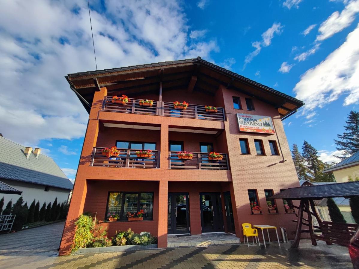 Enigma Bucovinei Hotel Vicovu de Jos Exterior foto